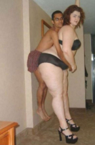 Small Dude Humping Big Woman